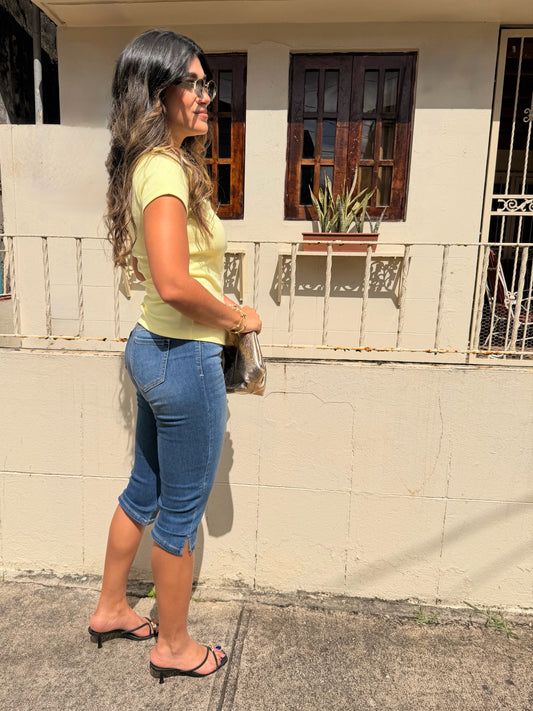 The 2000’s capri denim