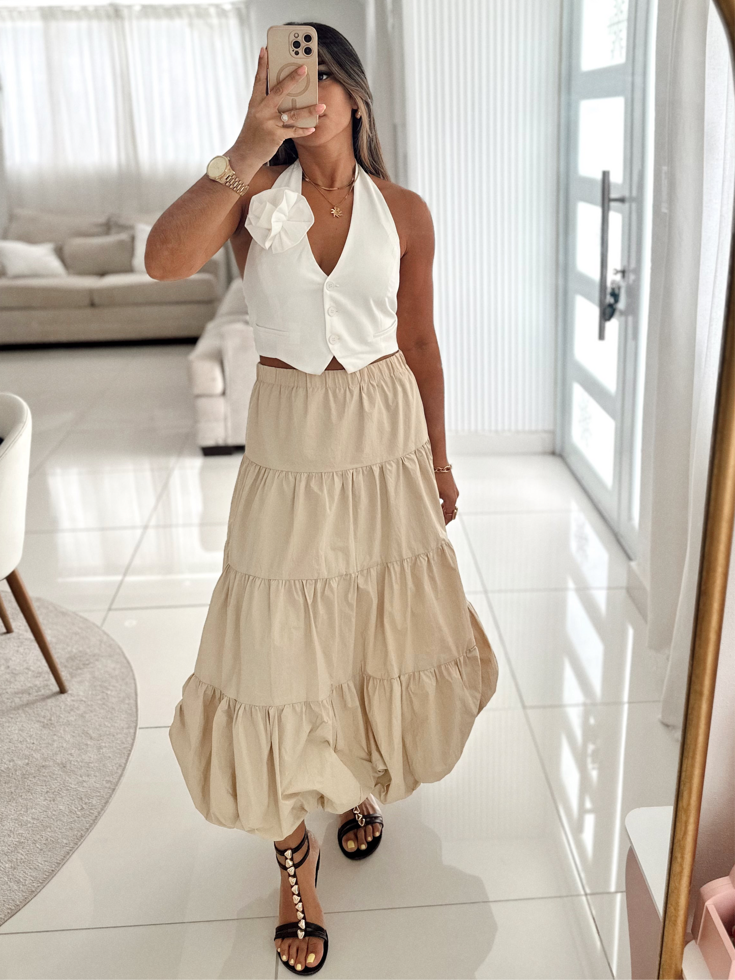 The European maxi skirt
