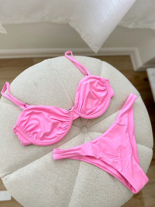 Baby pink swim set