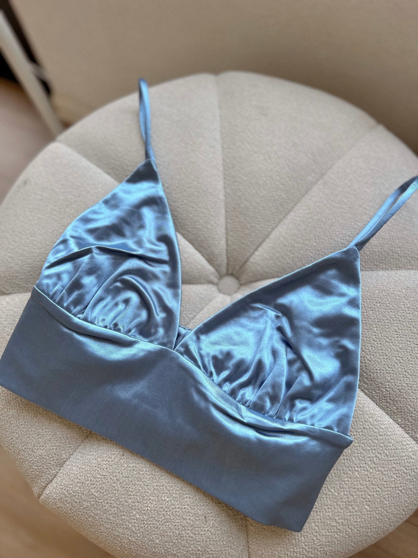 The sky blue bralette