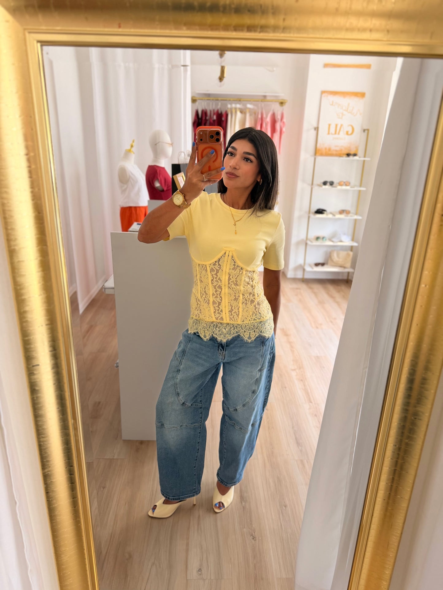 The Butter Lace Corset Top