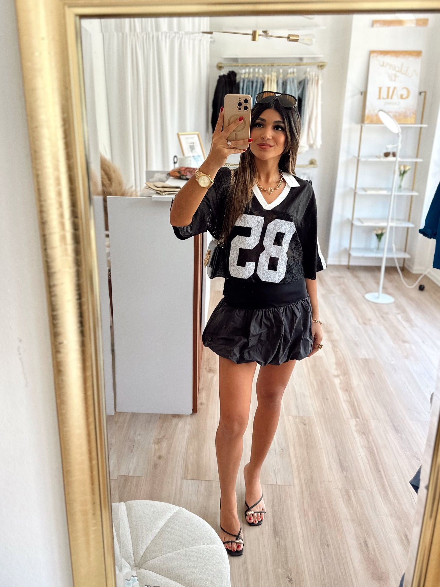 The fancy jersey top