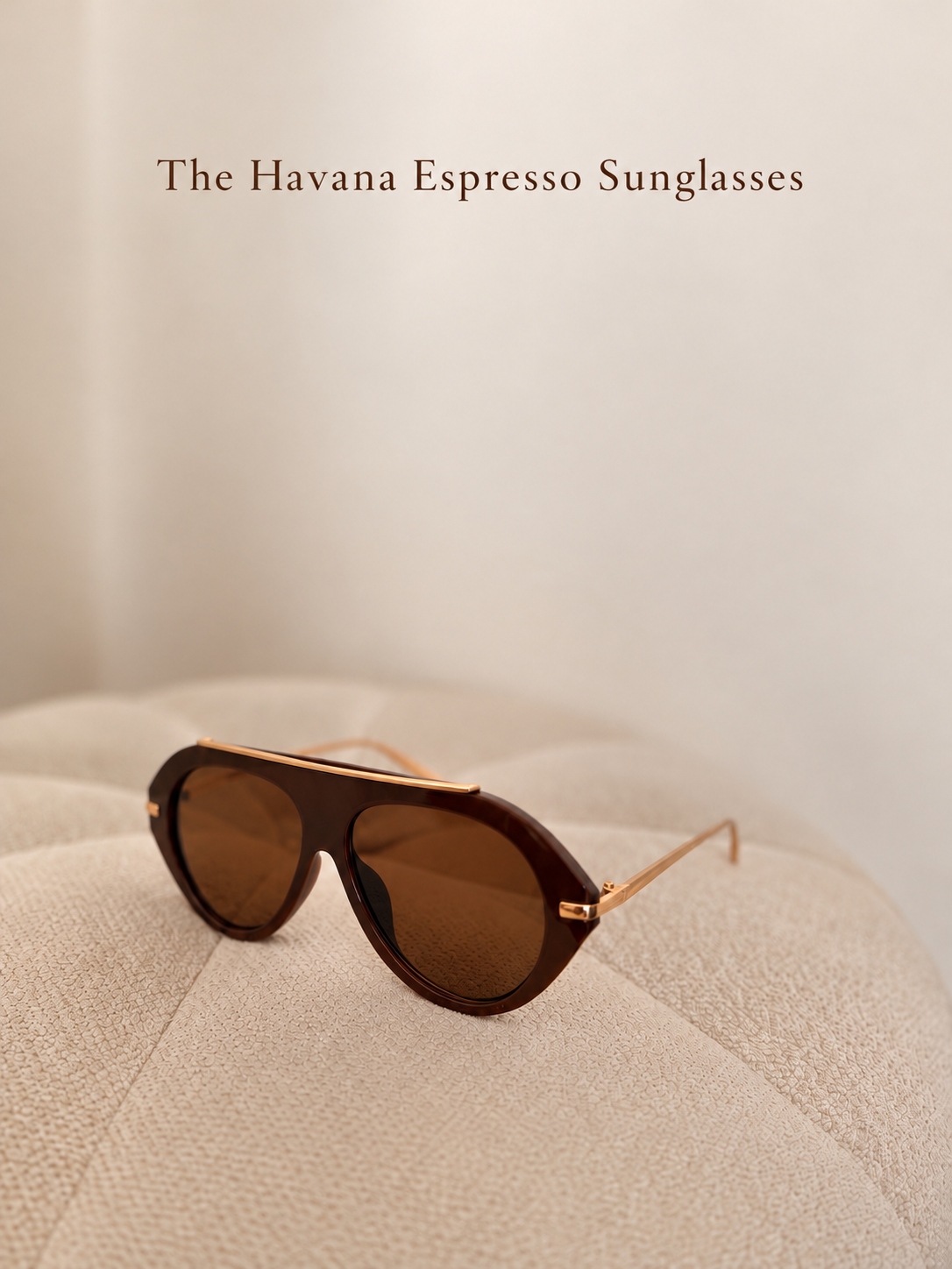 The Havana Espresso Sunglasses