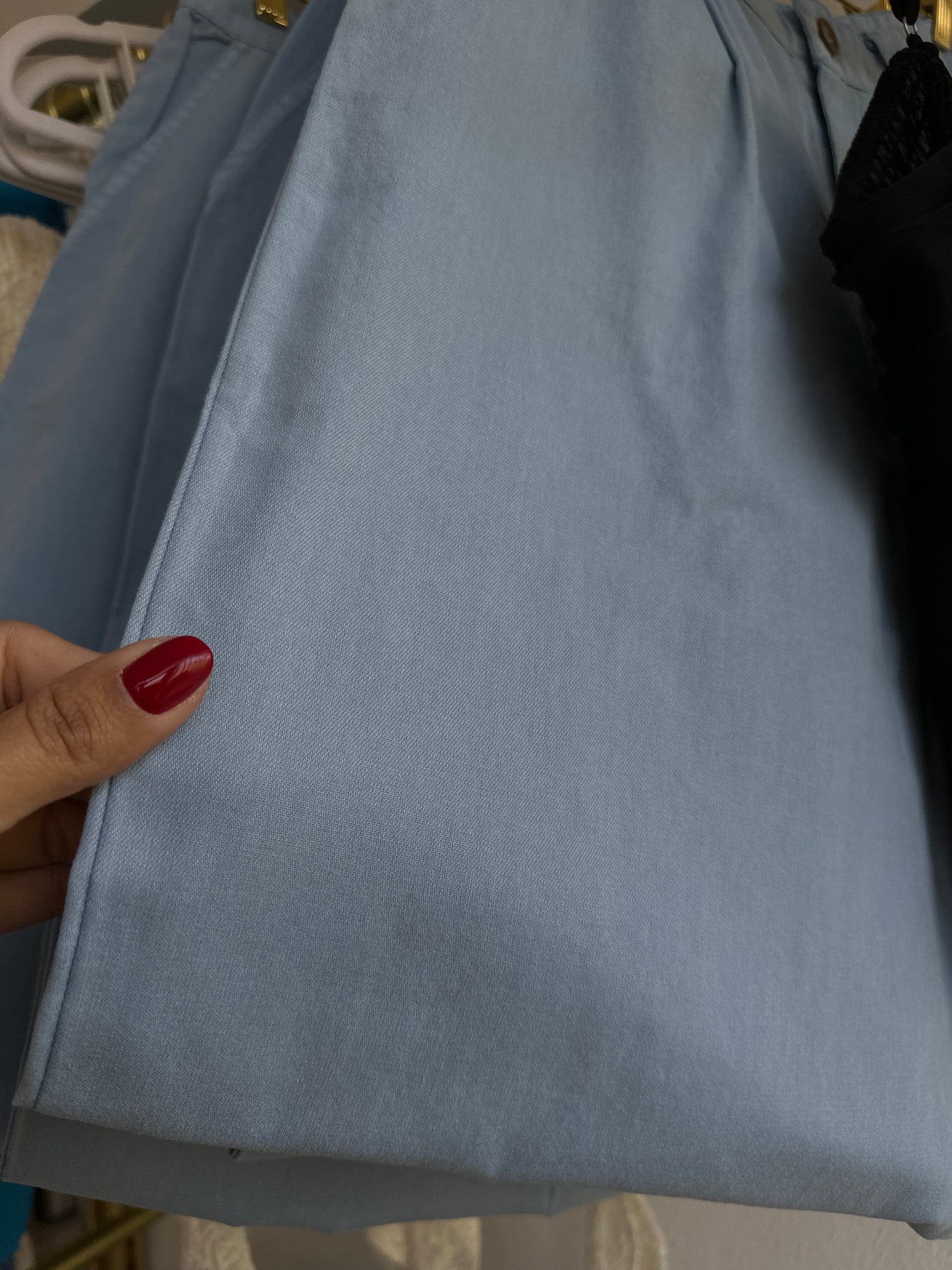 The baggy summer pants (blue)