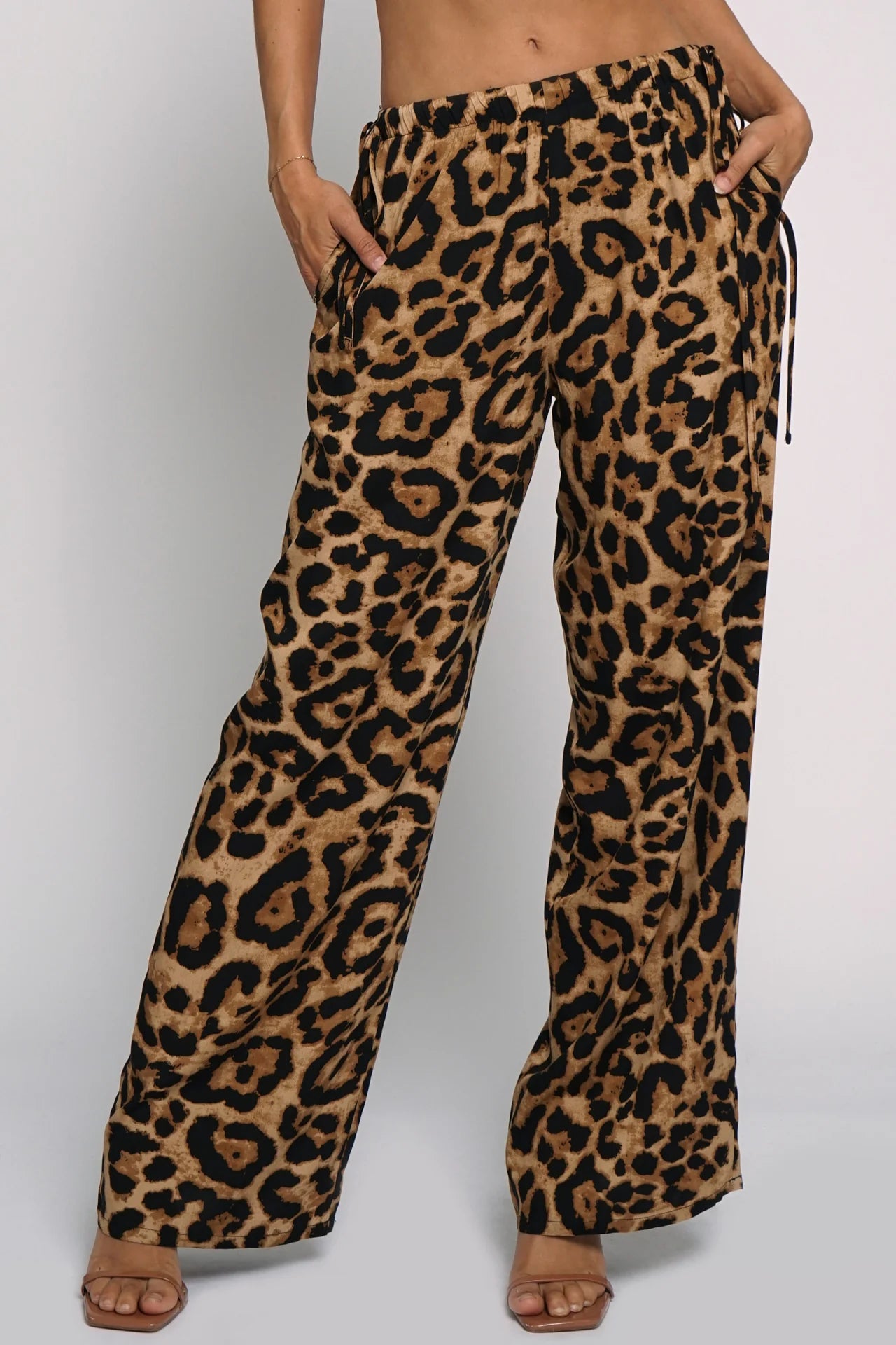 Animal print pant