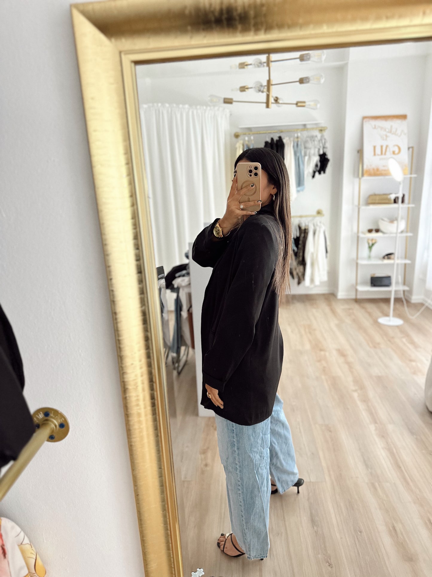 Glam boss blazer (black)