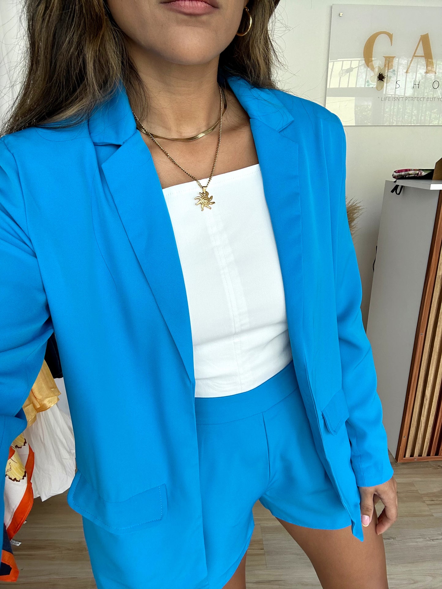 Tropical blue set
