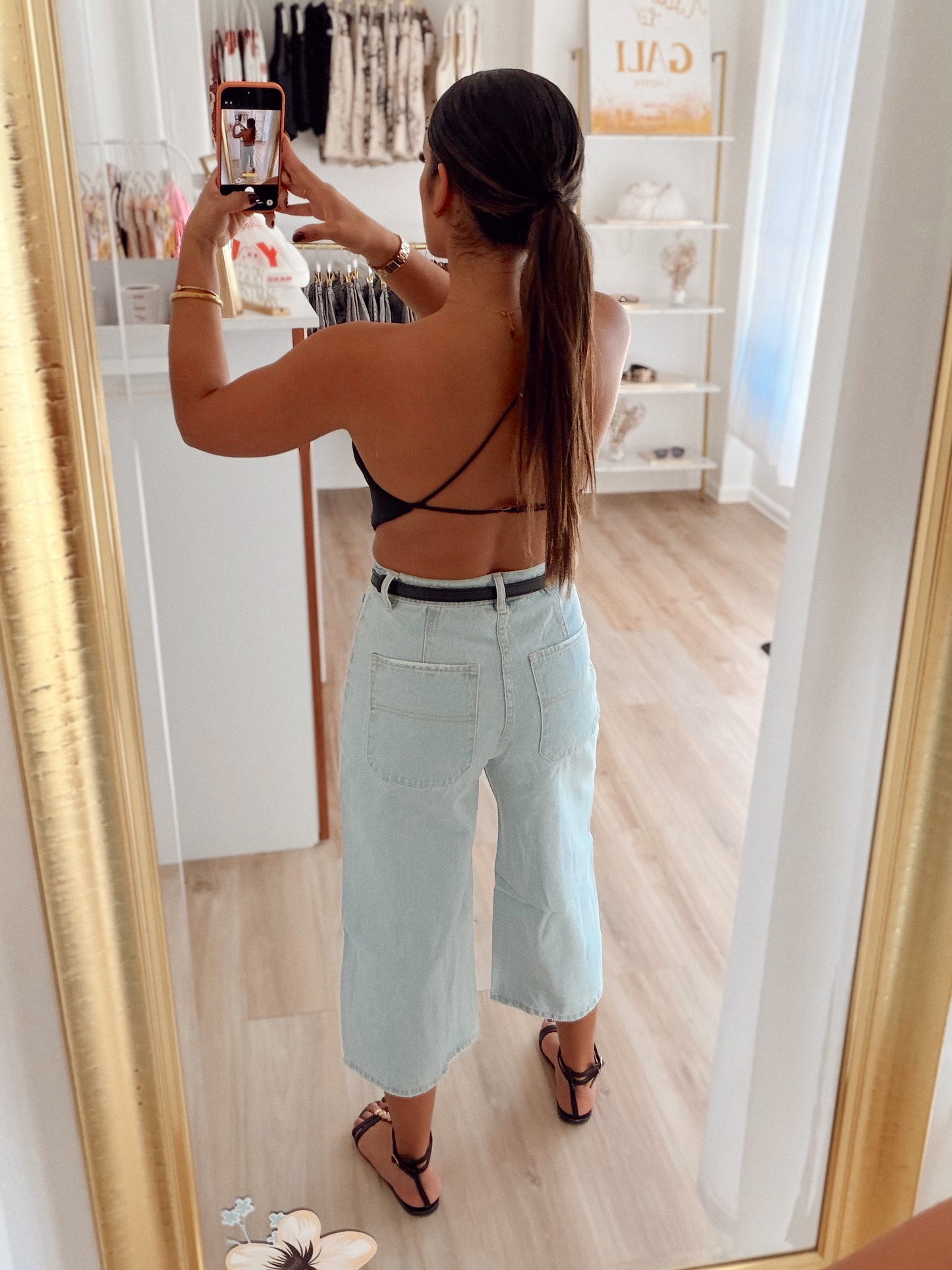 Nison denim pants (light denim)