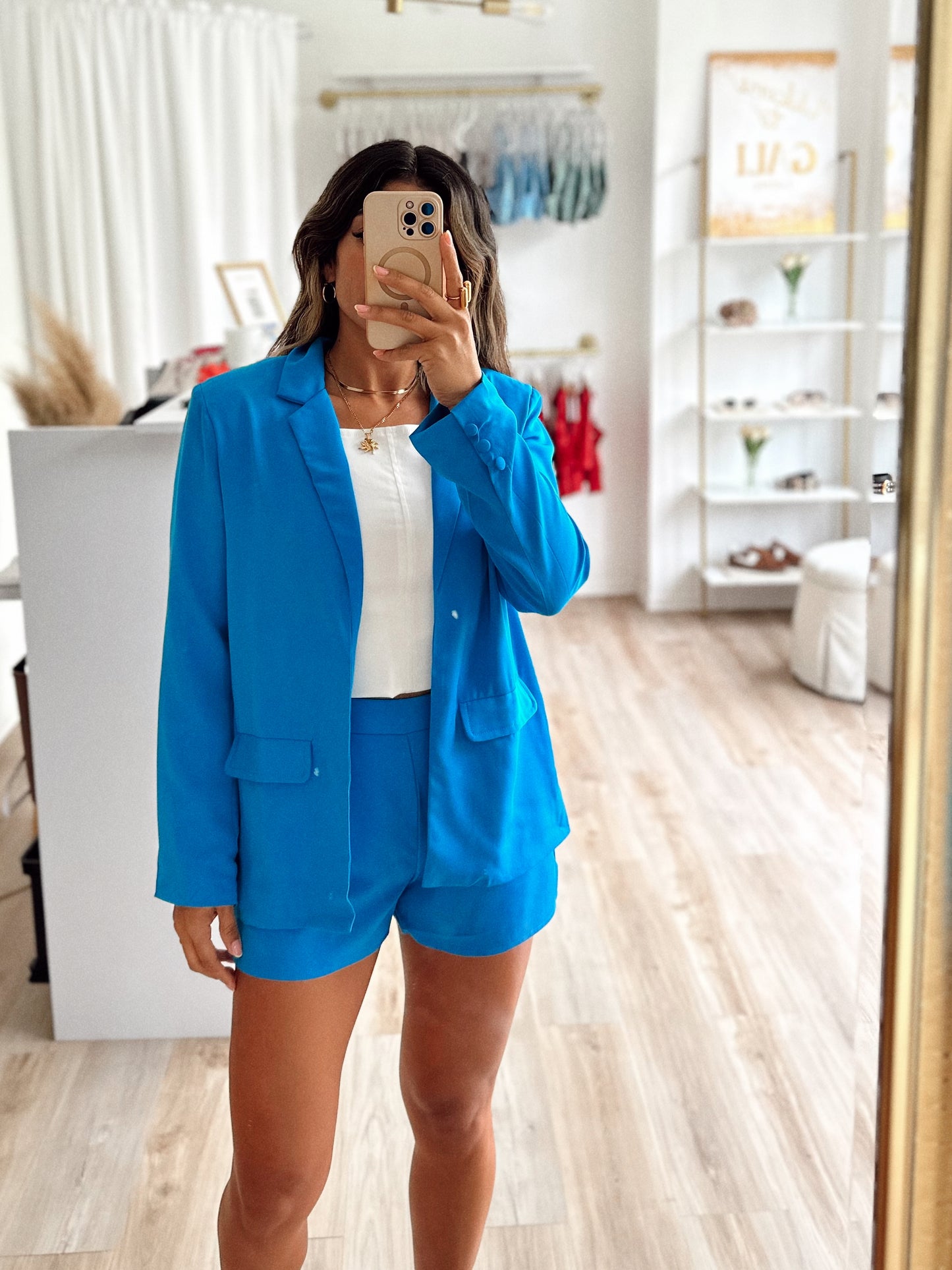 Tropical blue set