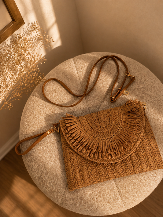 The Tulum Convertible Bag (Khaki)