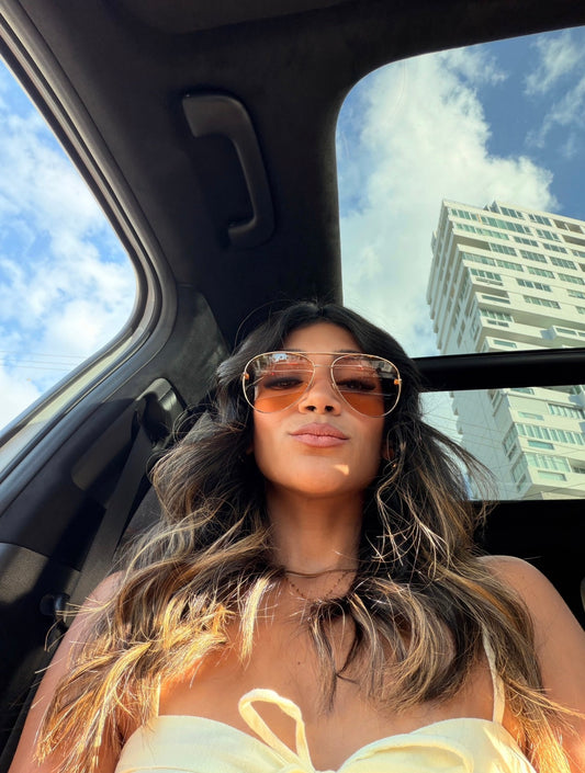 The Honey Gold Aviators