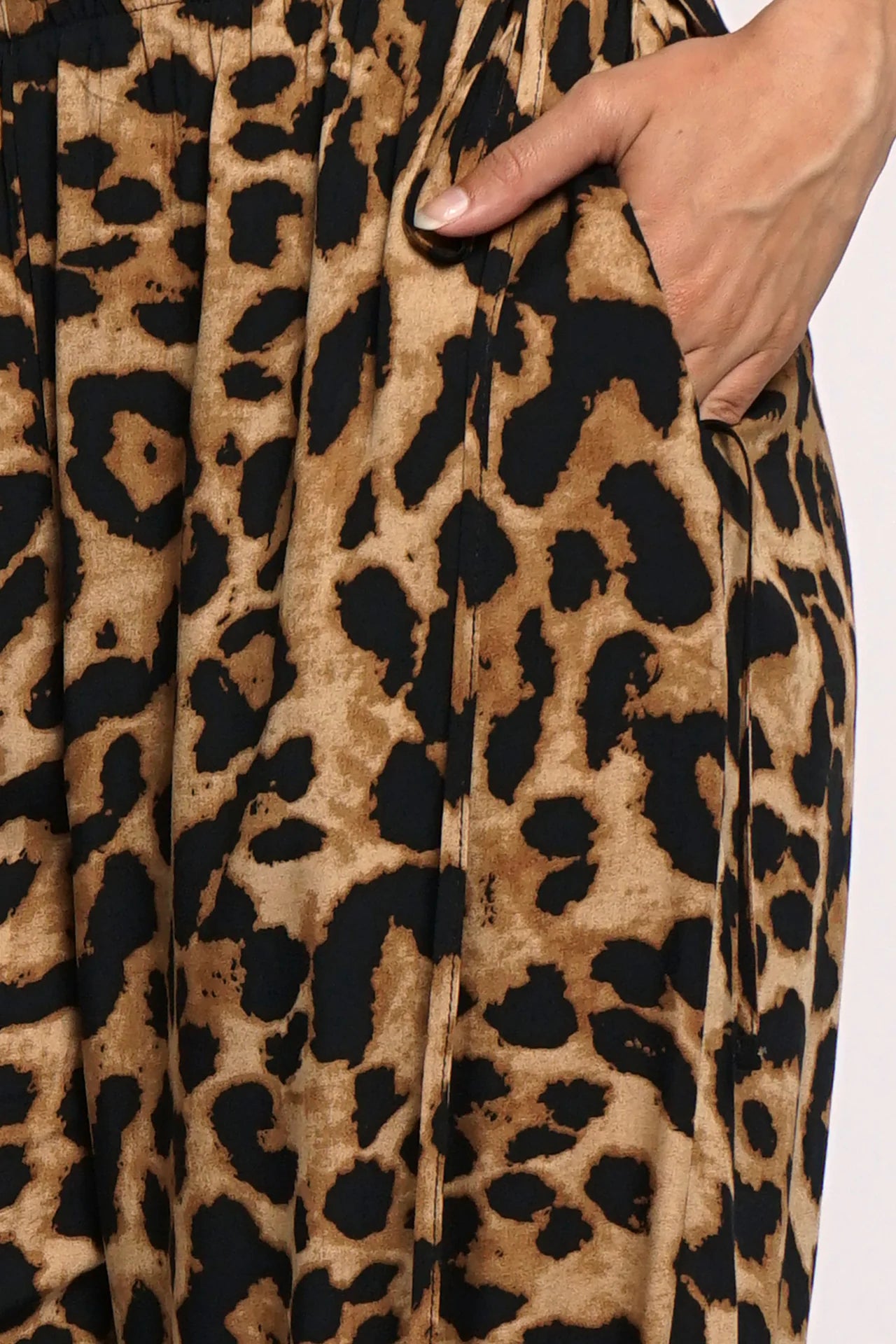 Animal print pant