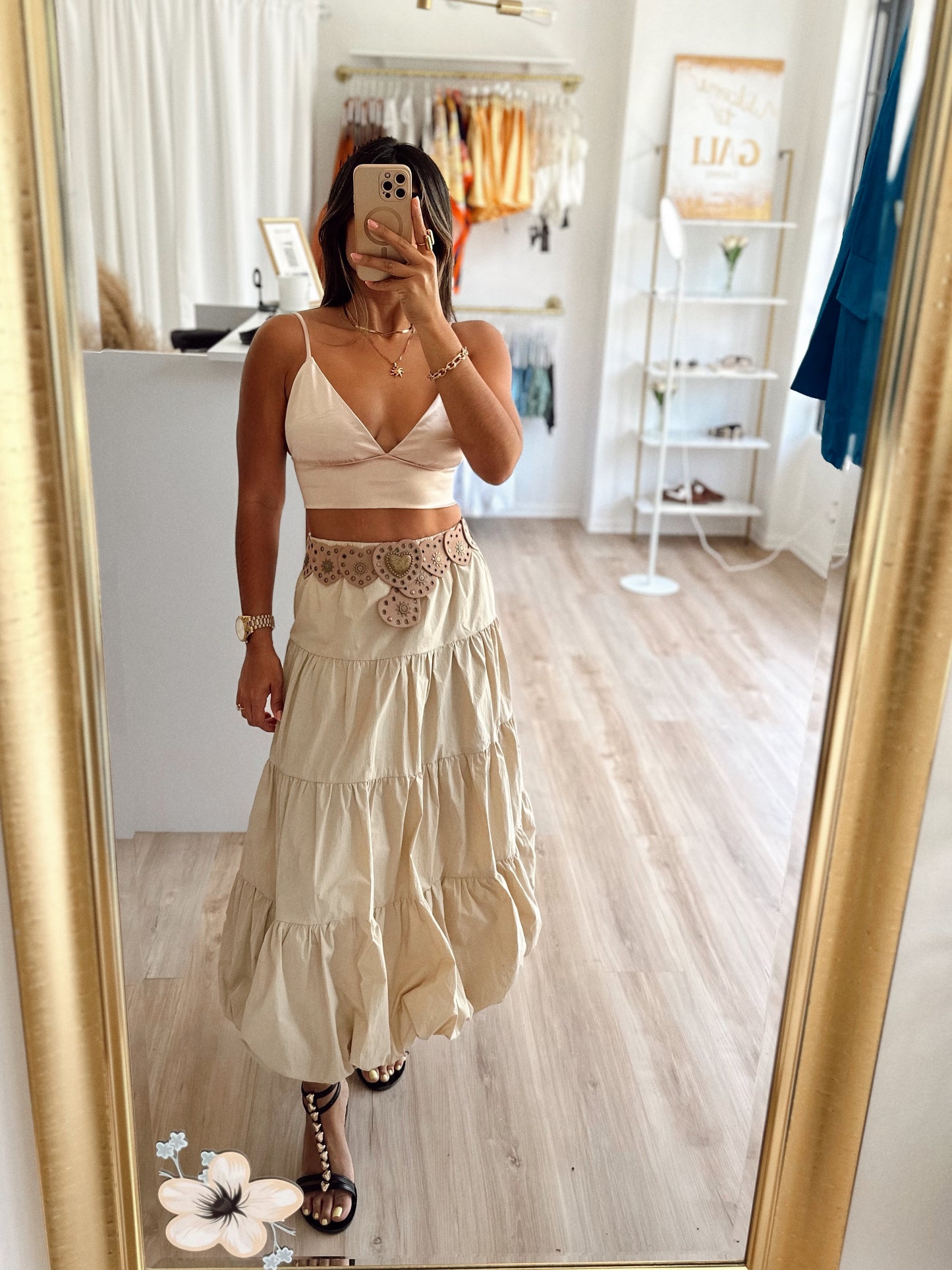 The European maxi skirt
