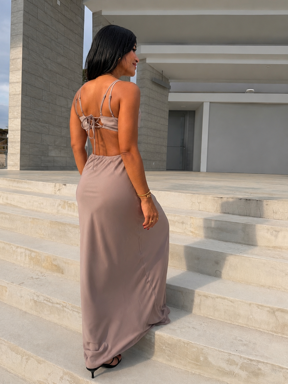 The Mocha Every Occasion Dress