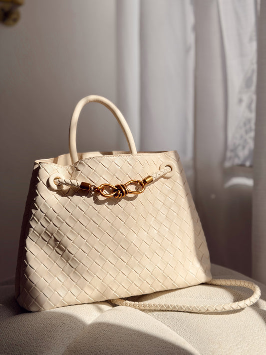 Botte gold knot Tote bag