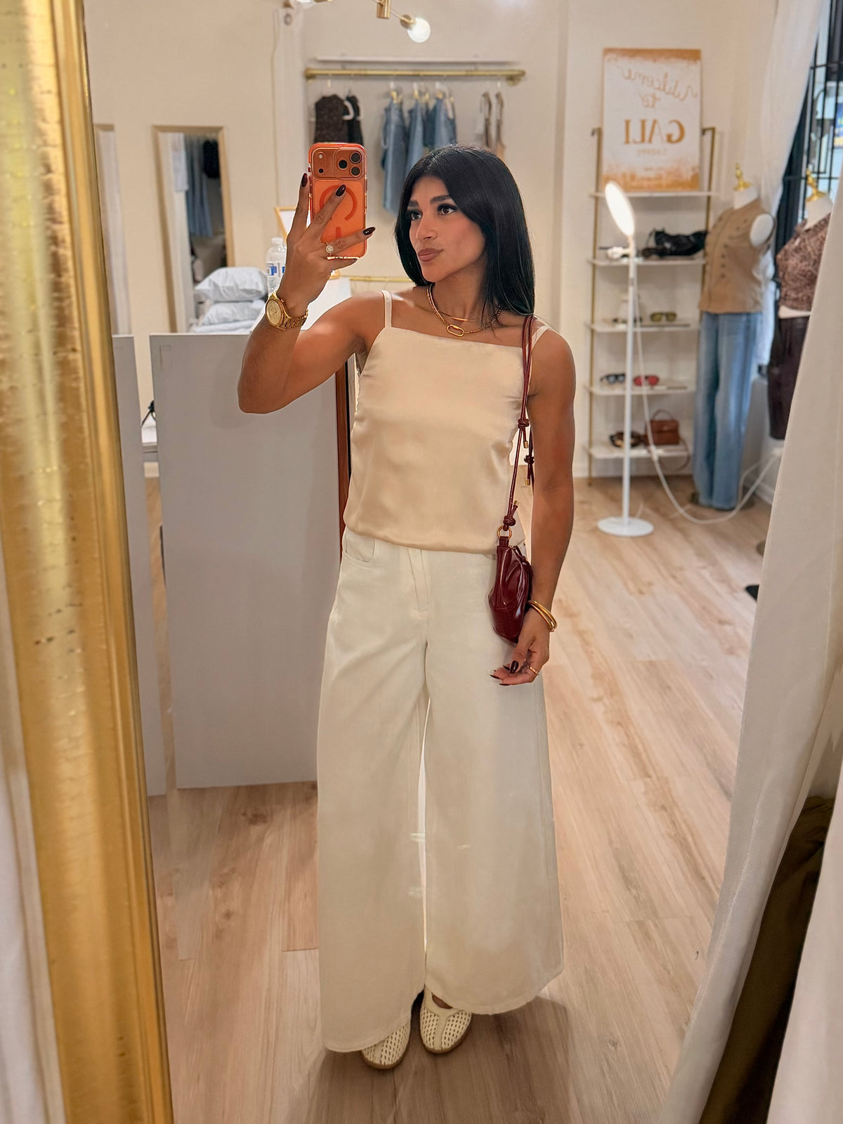 The Wide Leg Denim (white)
