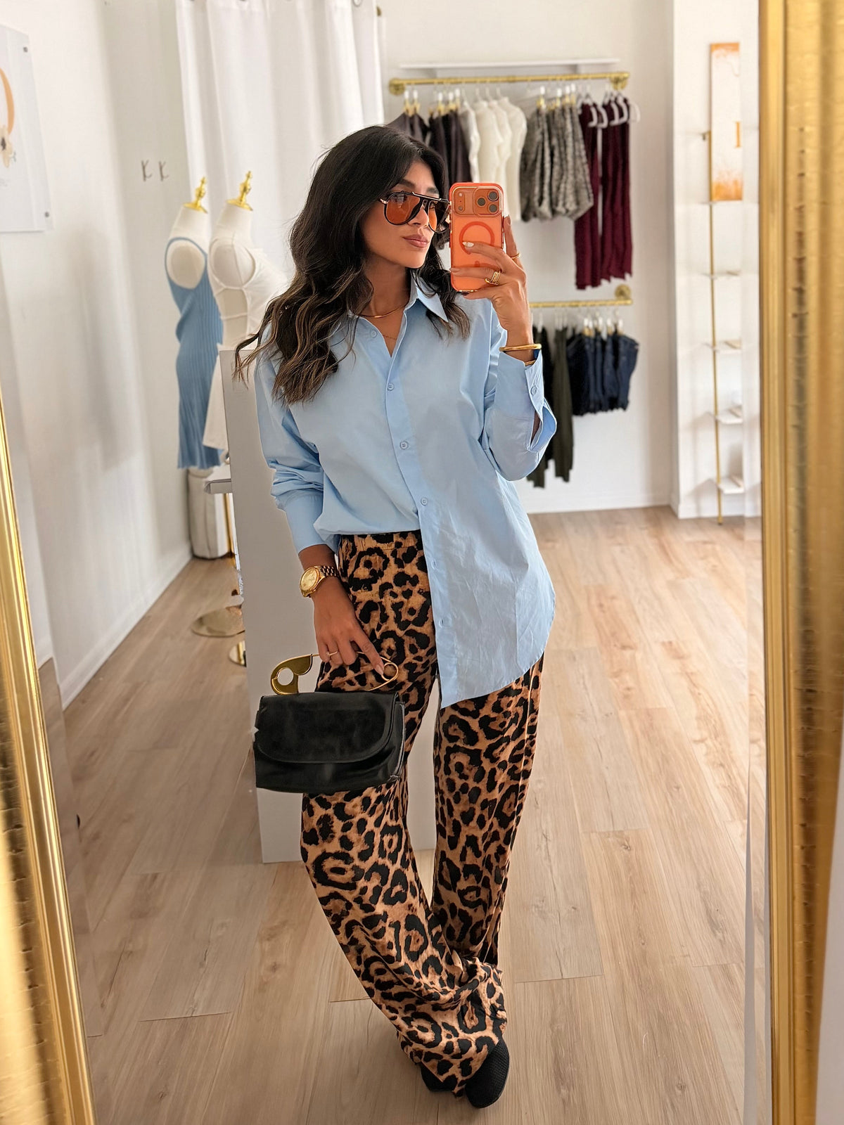 The Leopard Statement Pants