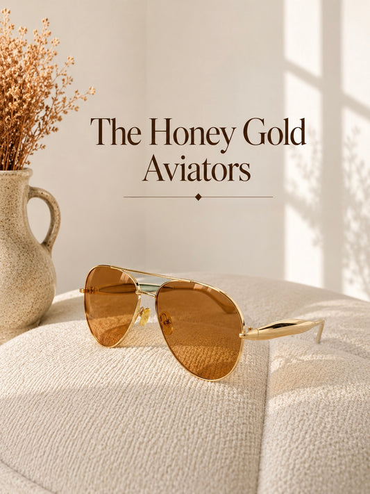 The Honey Gold Aviators