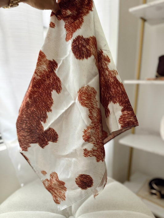 Brown spots bandana