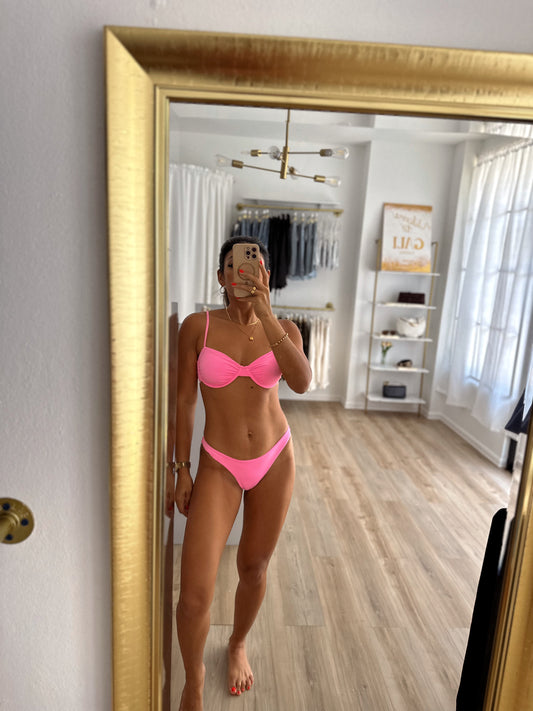 Baby pink swim set