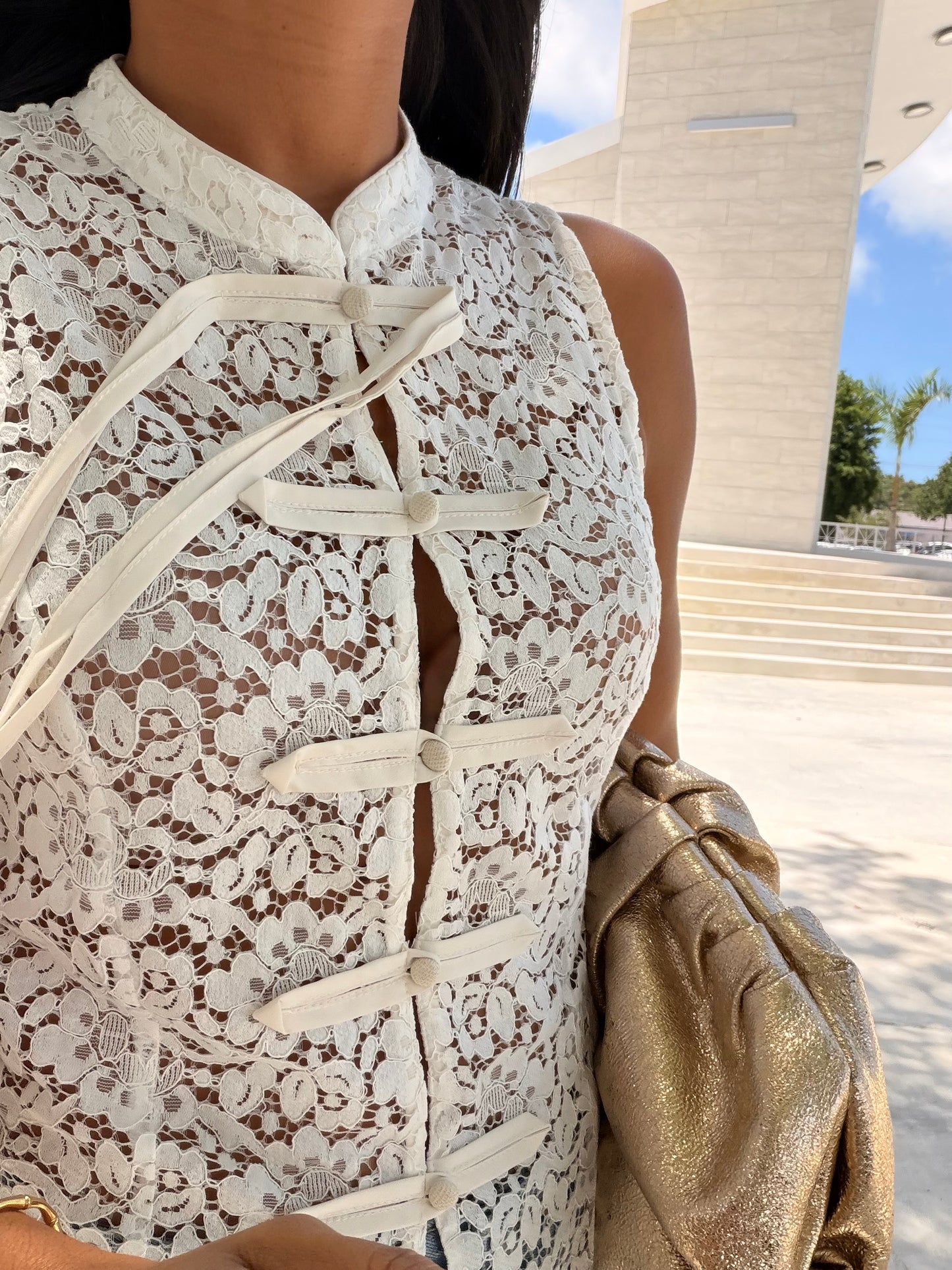 The Napoleon x lace top