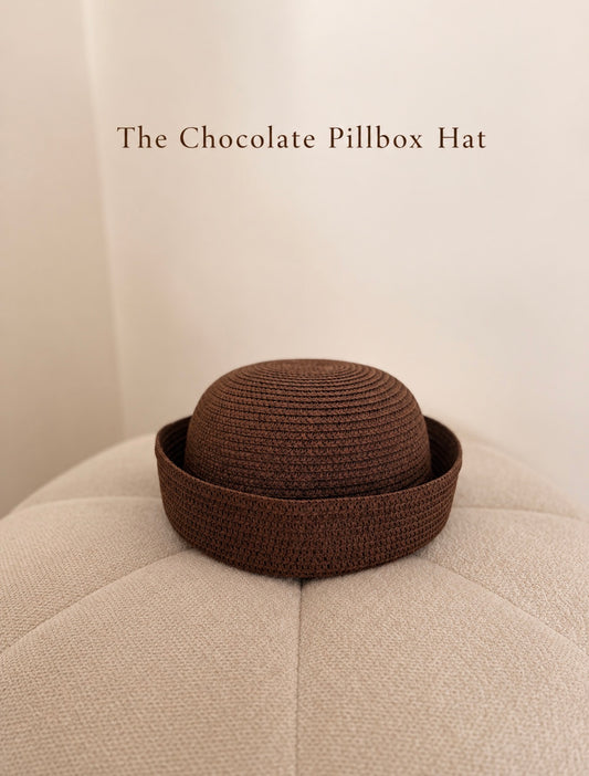 The Chocolate Pillbox Hat