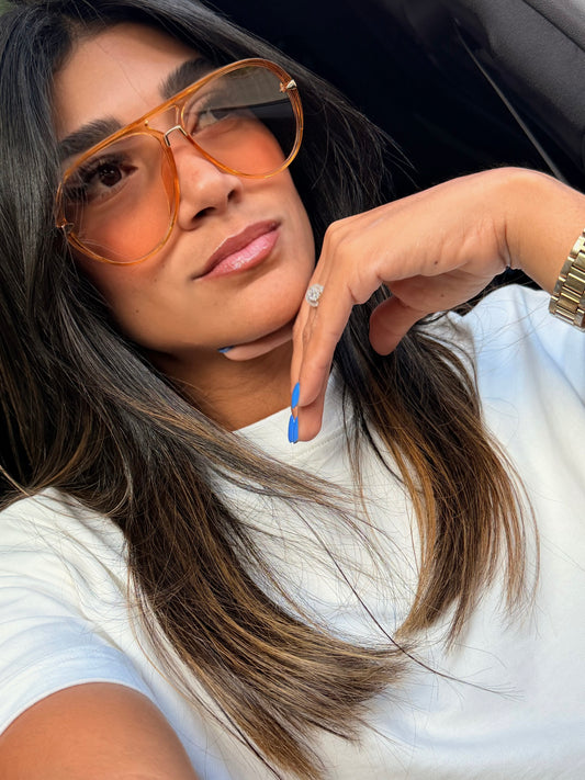 The Champagne Muse Sunglasses