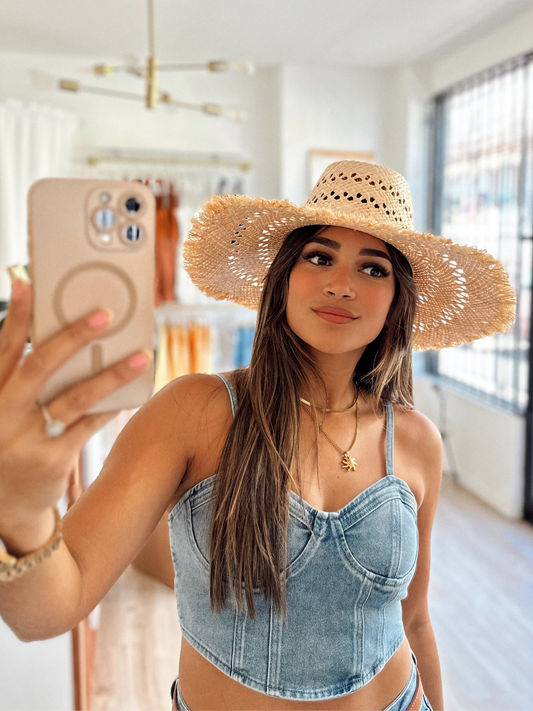 The fashion jibarita hat