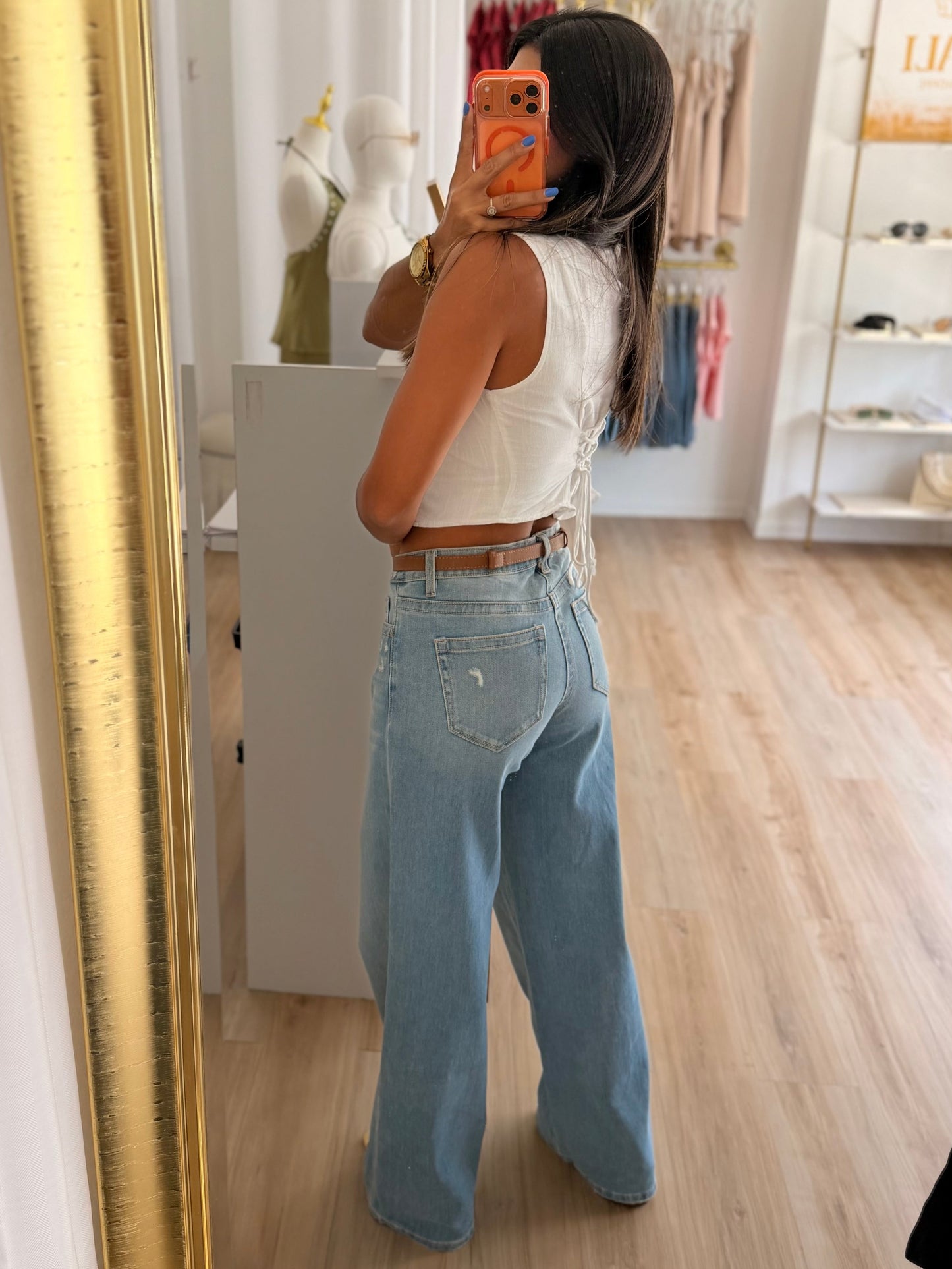 The Soho Wide Leg Denim