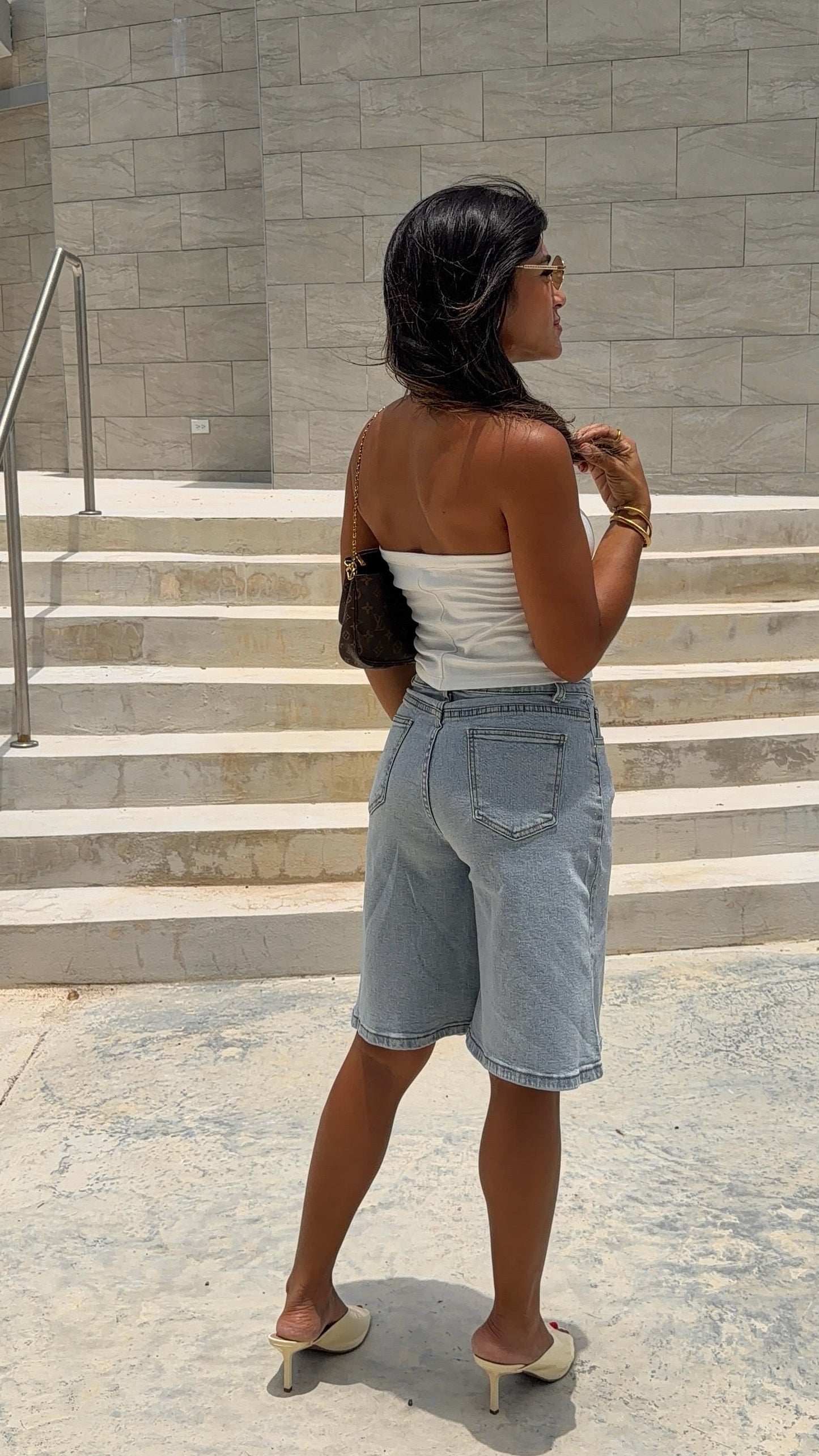 The Golden Charm Halter Top