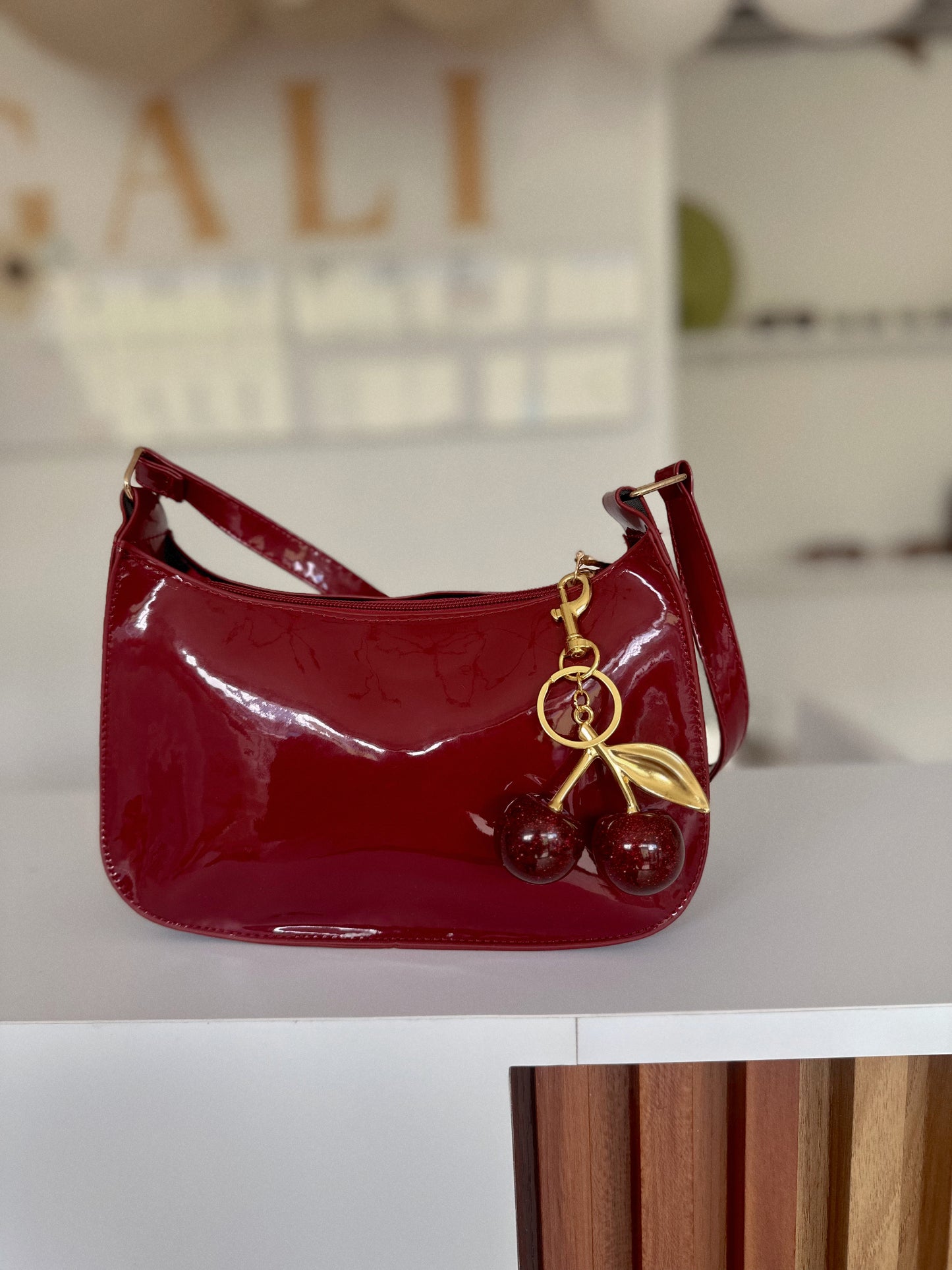 Cherry lover shoulder bag