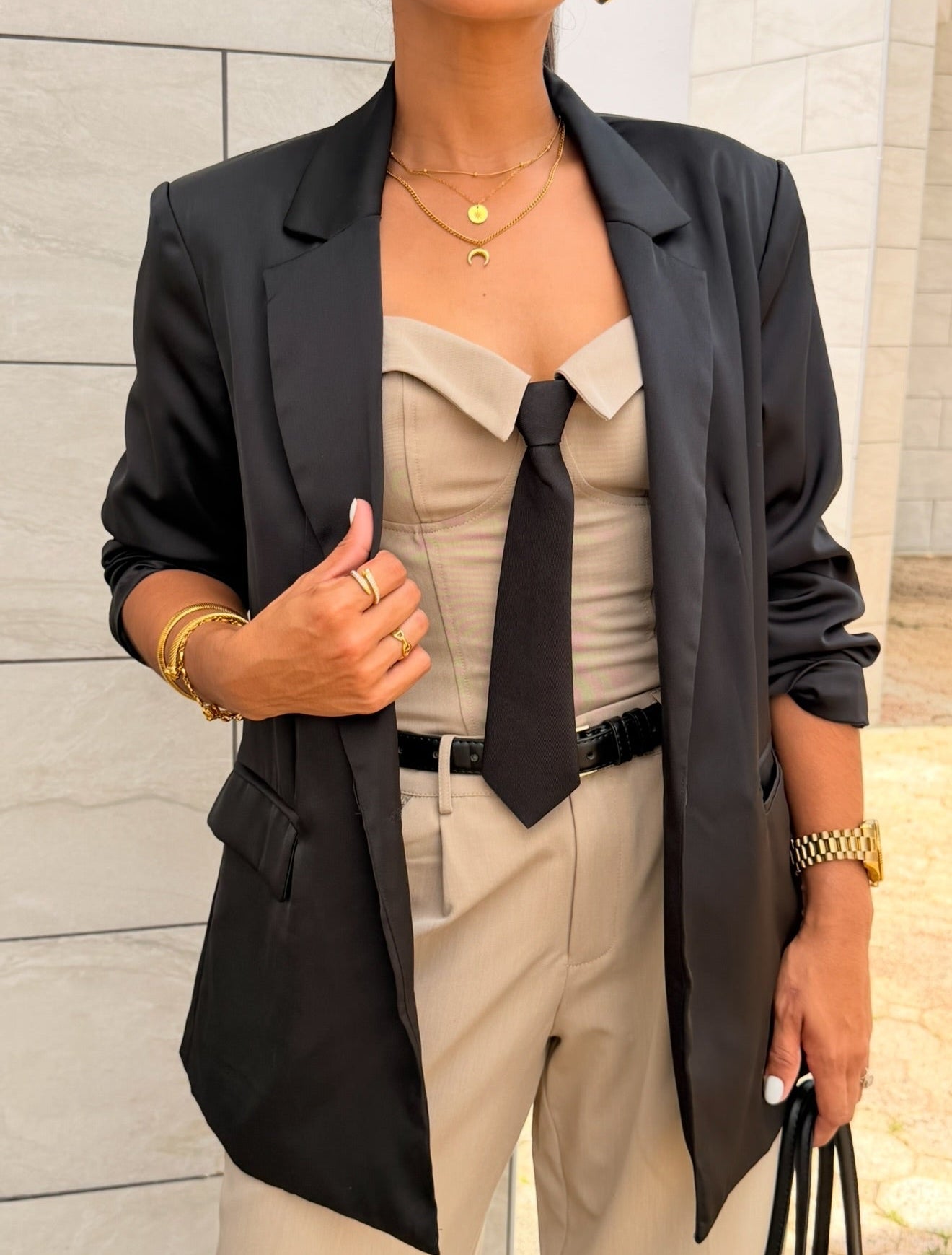 The black lady blazer