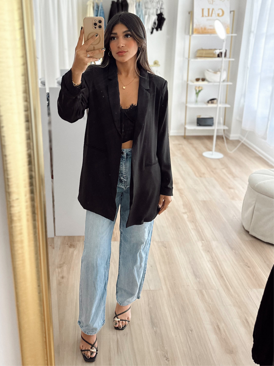Glam boss blazer (black)