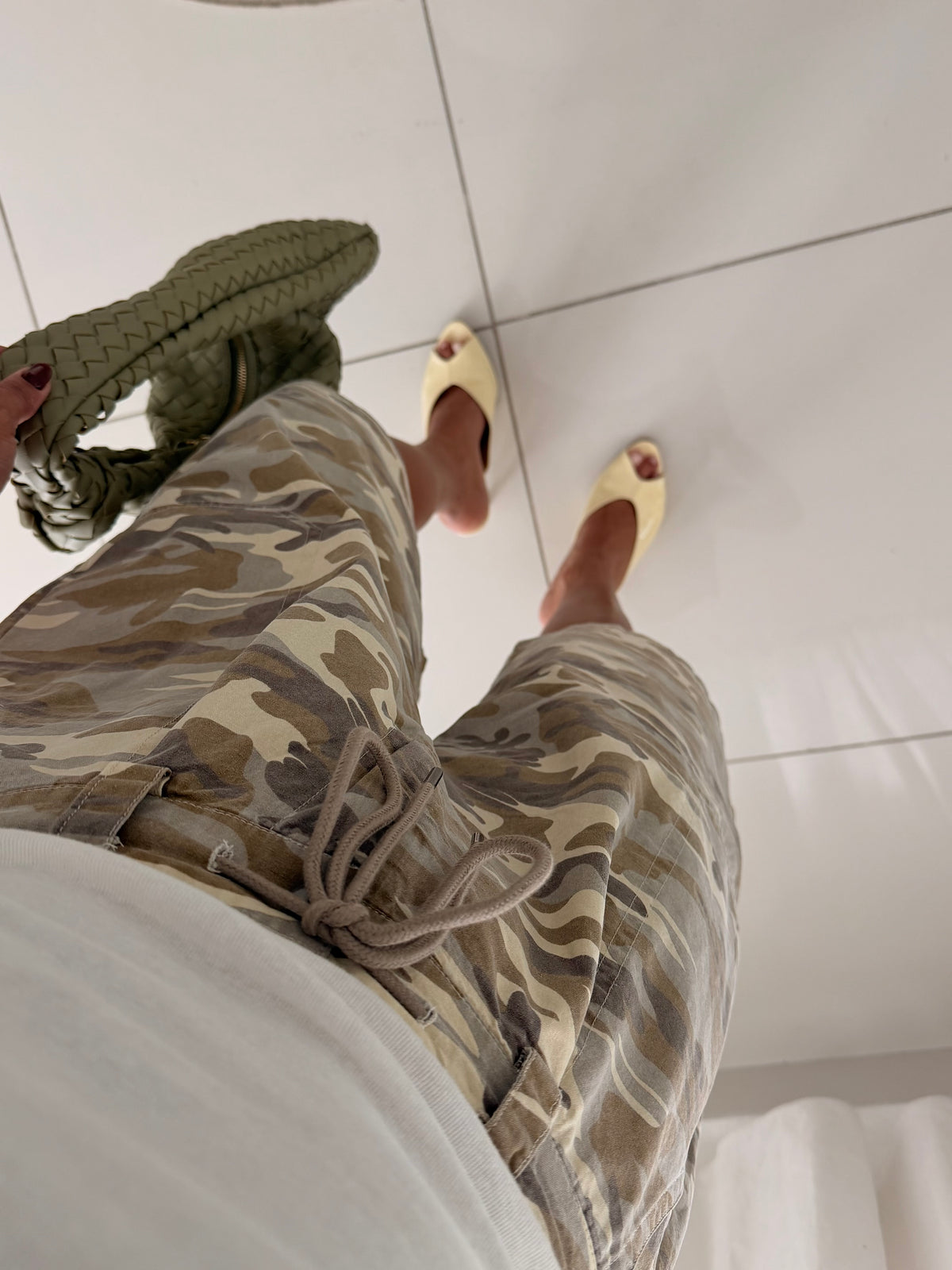 The Camouflage Bermuda pants
