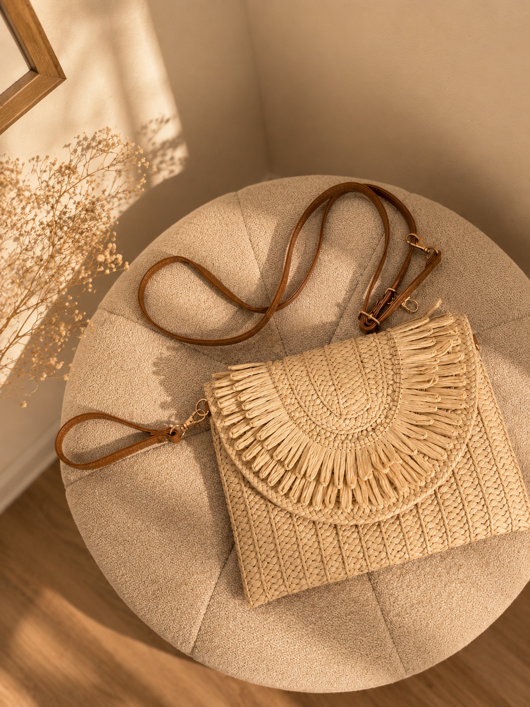 The Tulum Convertible Bag (beige)