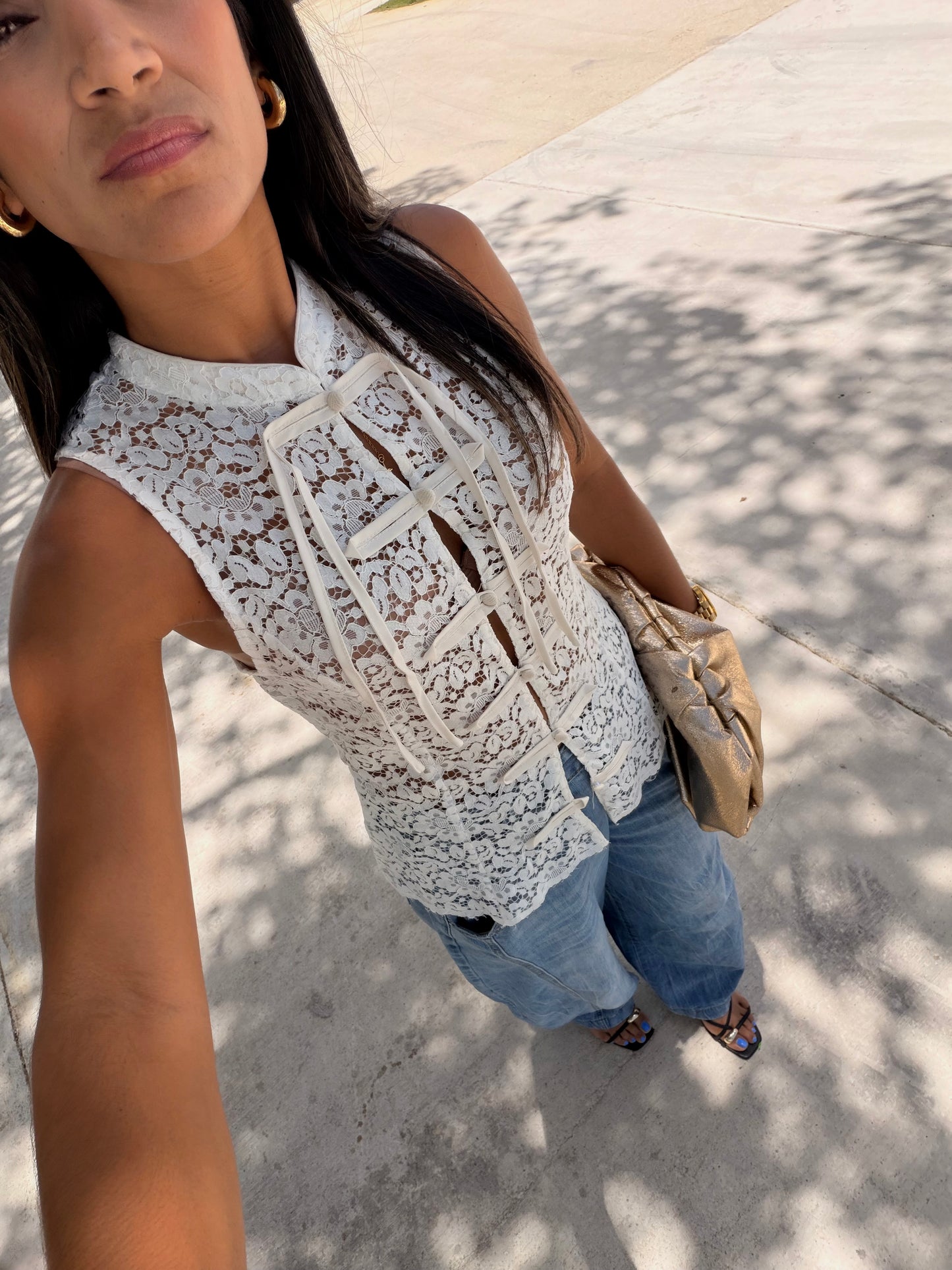 The Napoleon x lace top