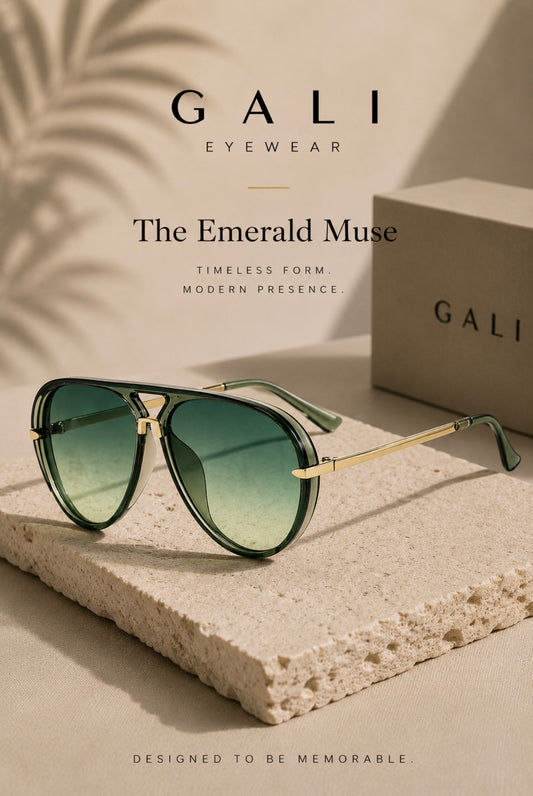The Emerald Muse Sunglasses