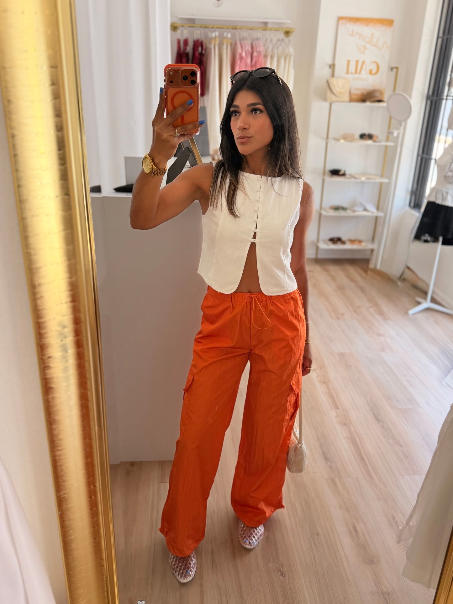 The Portofino Linen Top