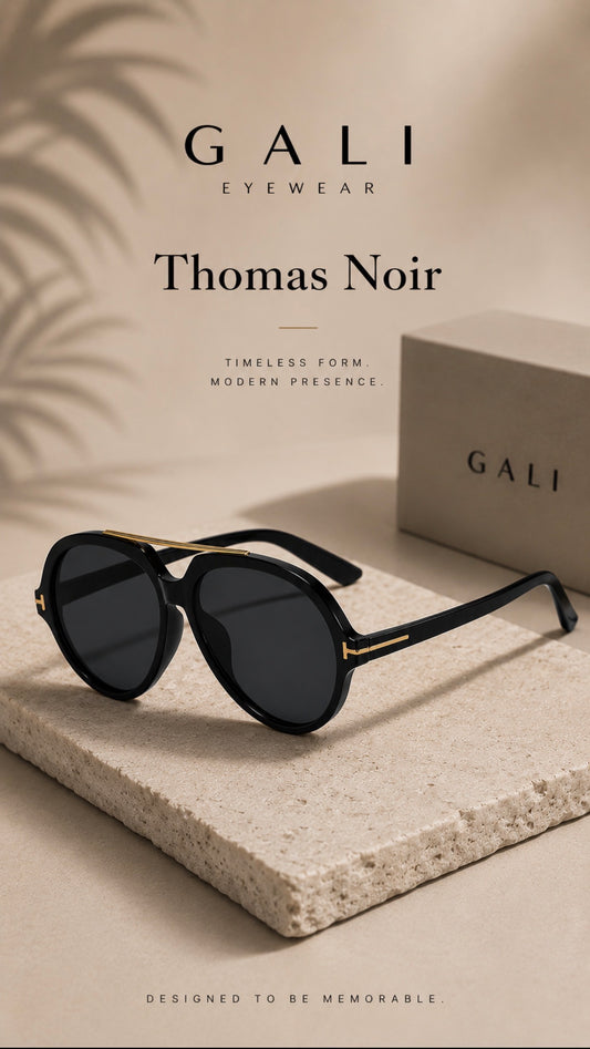 The Thomas Noir Sunglasses