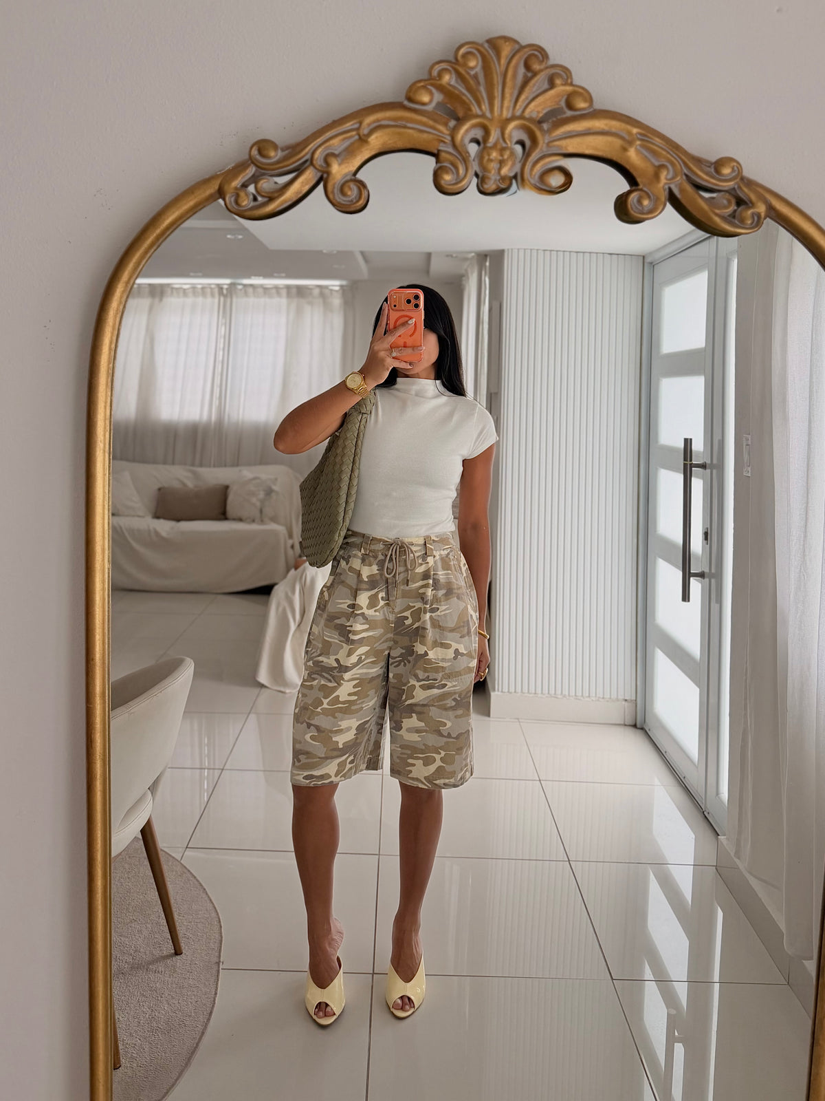 The Camouflage Bermuda pants
