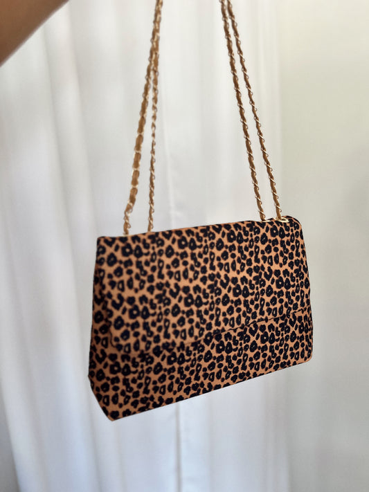 Leopard crossbody/ shoulder bag