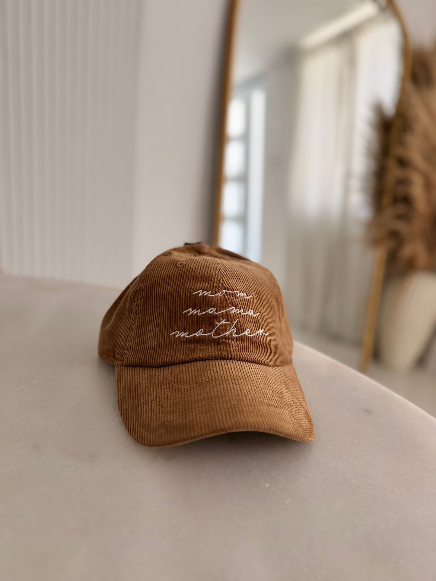 The MOM, MAMA, MOTHER corduroy cap