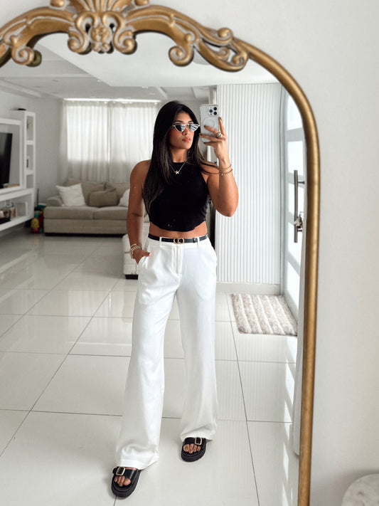 White trousers