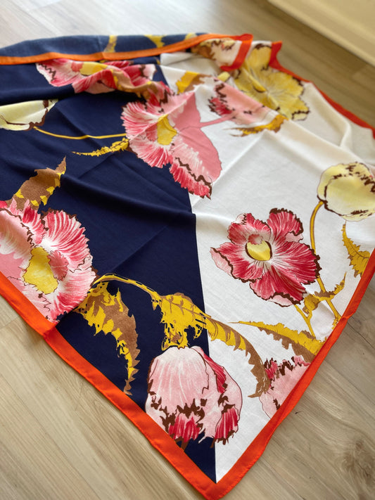 Súper amapola scarf