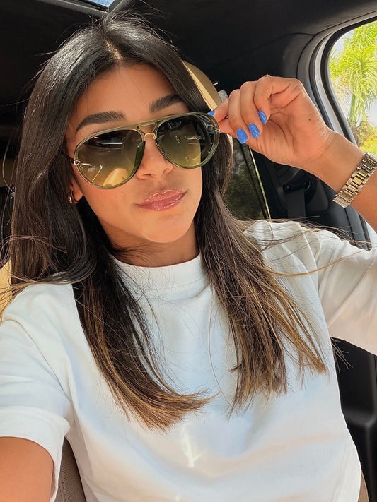 The Emerald Muse Sunglasses