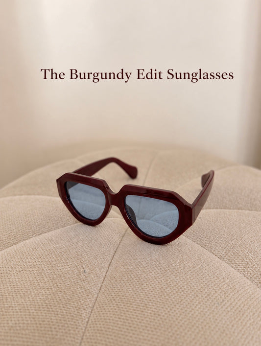 The Burgundy Edit Sunglasses