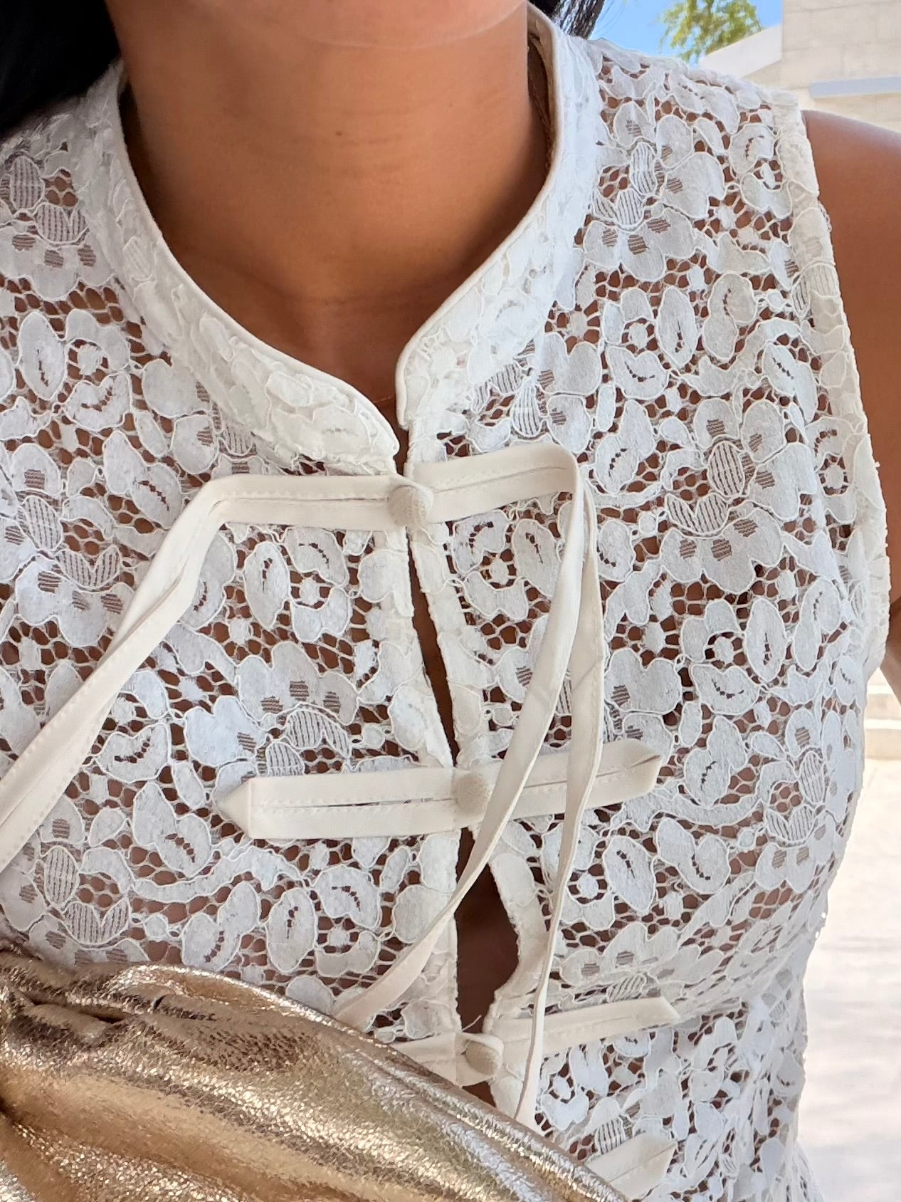 The Napoleon x lace top