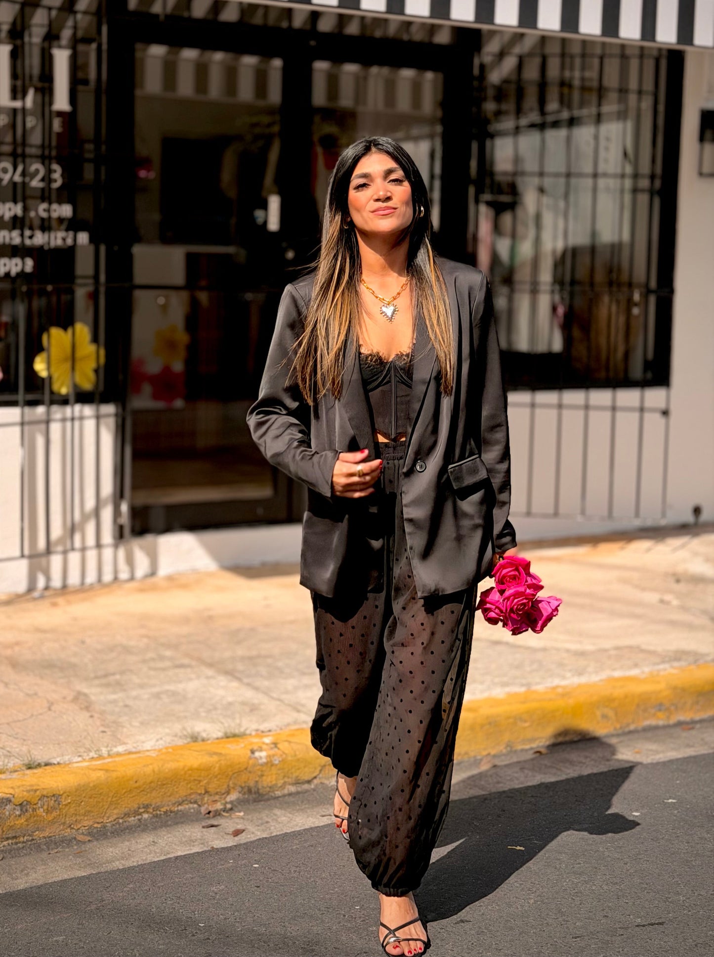 The black lady blazer