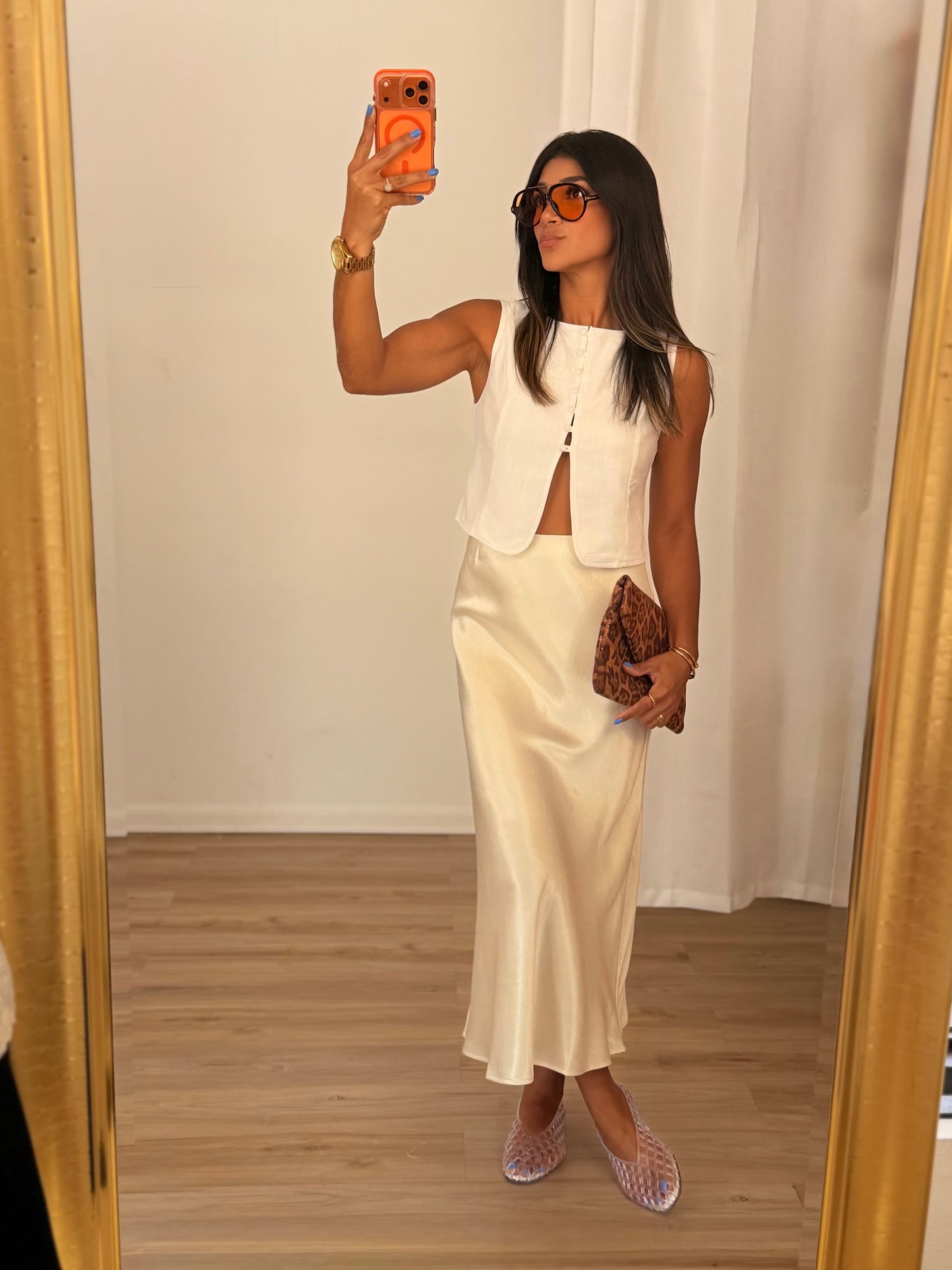 The Portofino Linen Top