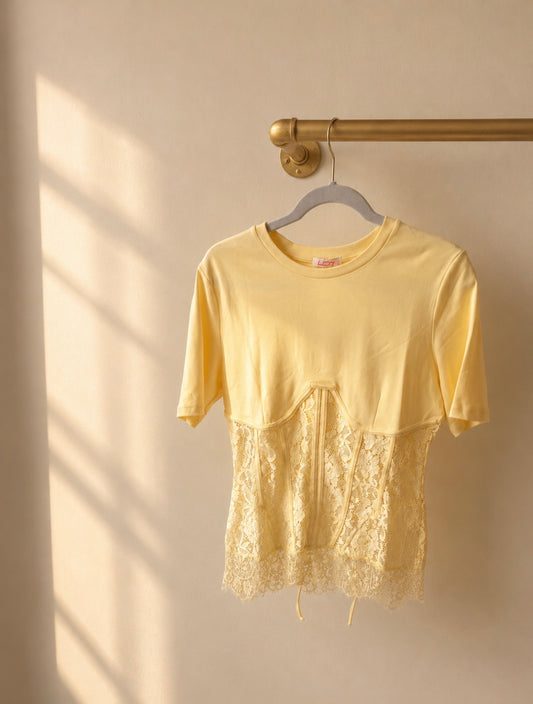 The Butter Lace Corset Top
